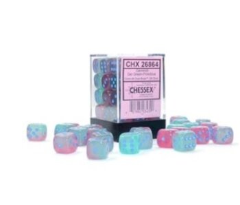 Gemini 36d6 Gel Grn-pink/blue Luminary 12mm