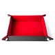 Fold Ultra Pro Dice Velvet Tray With Pu Leather Red