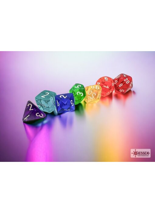 Prism Translucent Gm And Beginner Player 7-die Set