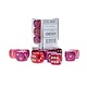 Gemini 12d6 Translucent Red-violet/gold 16mm