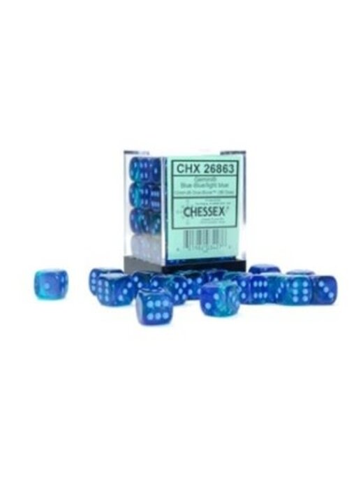 Gemini 36d6 Blue-blue/lt Blue Luminary 12mm