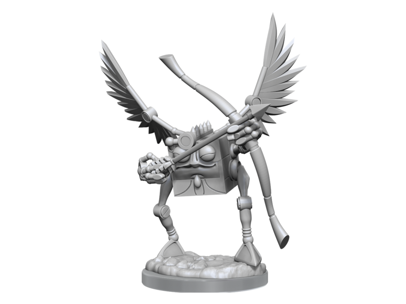 Wizkids D&d Unpainted Minis Wv18 Modrons