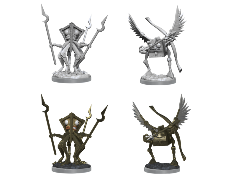 Wizkids D&d Unpainted Minis Wv18 Modrons