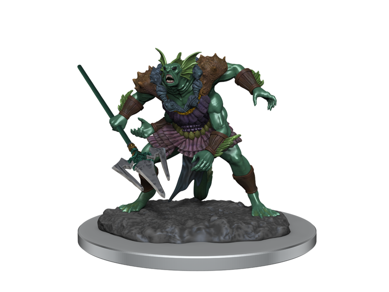 Wizkids D&d Unpainted Minis Wv20 Sahuagin Baron