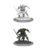 Wizkids D&d Unpainted Minis Wv20 Sahuagin Baron