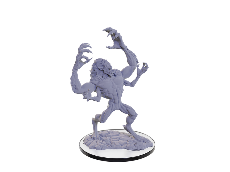 Wizkids D&d Unpainted Minis Wv22 Draegloth