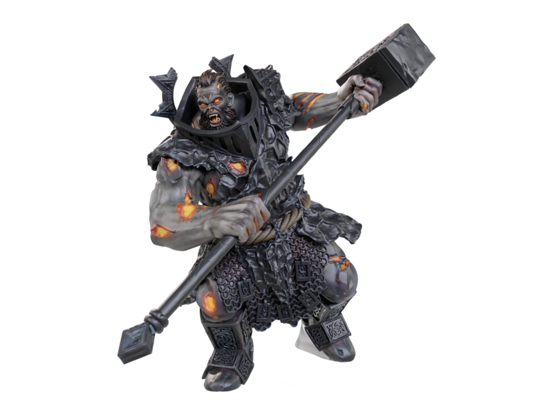 Wizkids D&d Unpainted Minis Wv23 Firegaunt