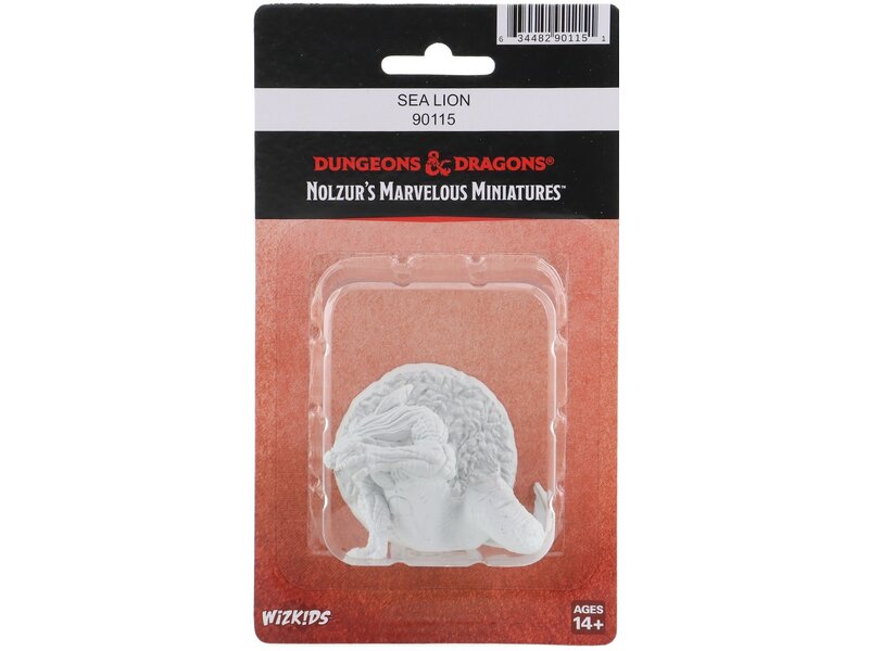 Wizkids D&d Unpainted Minis Wv23 Sea Lion