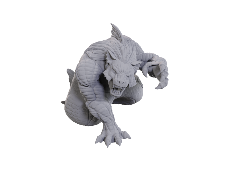 Wizkids D&d Unpainted Minis Wv23 Sea Lion