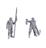Wizkids Wizkids Unpainted Minis Wv23 Roadwardens Male & Female
