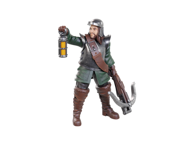 Wizkids Wizkids Unpainted Minis Wv23 Roadwardens Male & Female