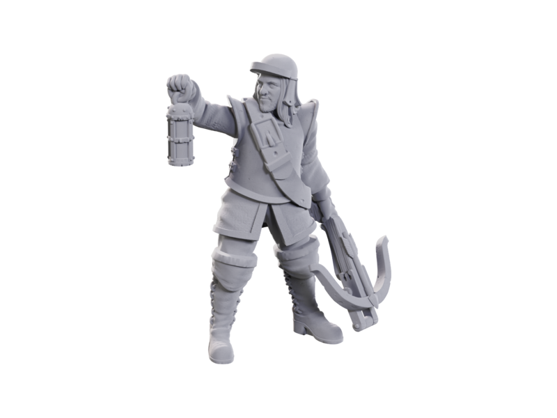 Wizkids Wizkids Unpainted Minis Wv23 Roadwardens Male & Female