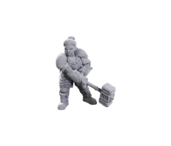 D&d Unpainted Minis Limited Edition 50th Anniversary Dwarves