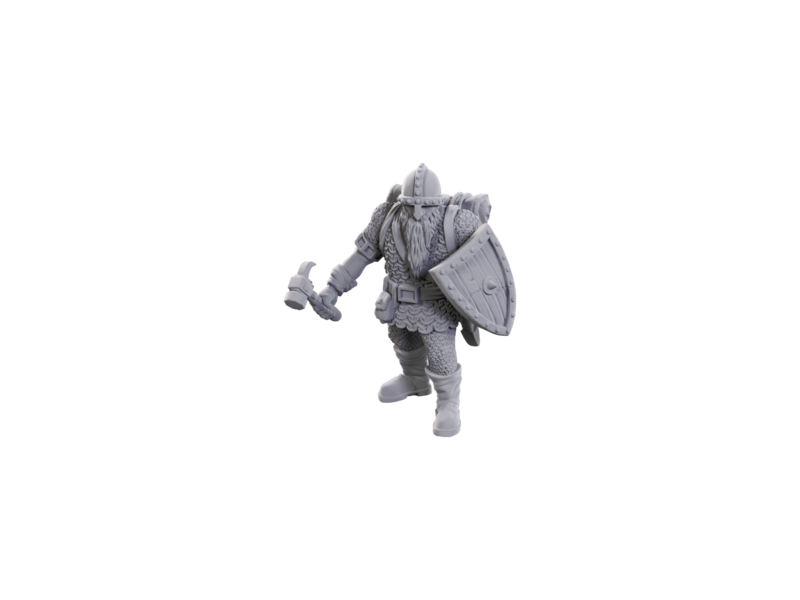 Wizkids D&d Unpainted Minis Limited Edition 50th Anniversary Dwarves