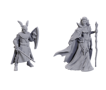 D&d Unpainted Minis Limited Edition 50th Anniversary Elves