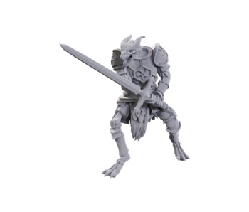 D&d Unpainted Minis Limited Edition 50th Anniversary Skeleton Knights