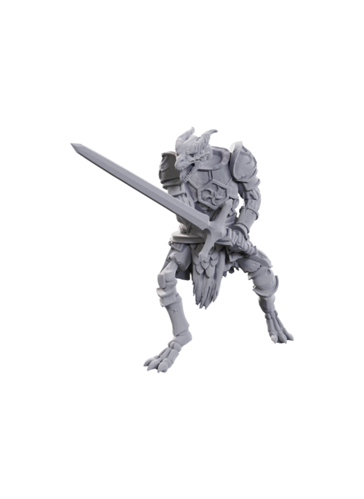 D&d Unpainted Minis Limited Edition 50th Anniversary Skeleton Knights