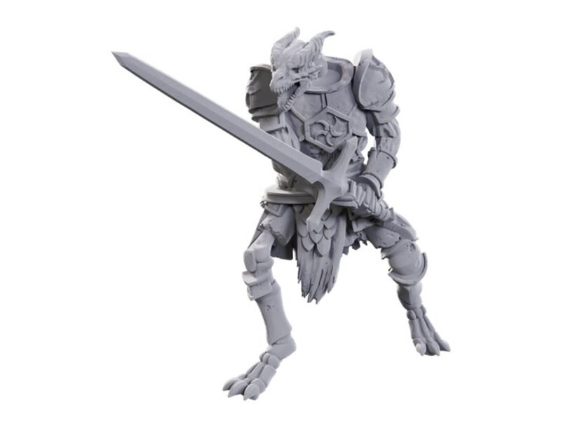 Wizkids D&d Unpainted Minis Limited Edition 50th Anniversary Skeleton Knights