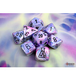 Chessex Festive 7-die Set Polyhedral Hydrangea/black