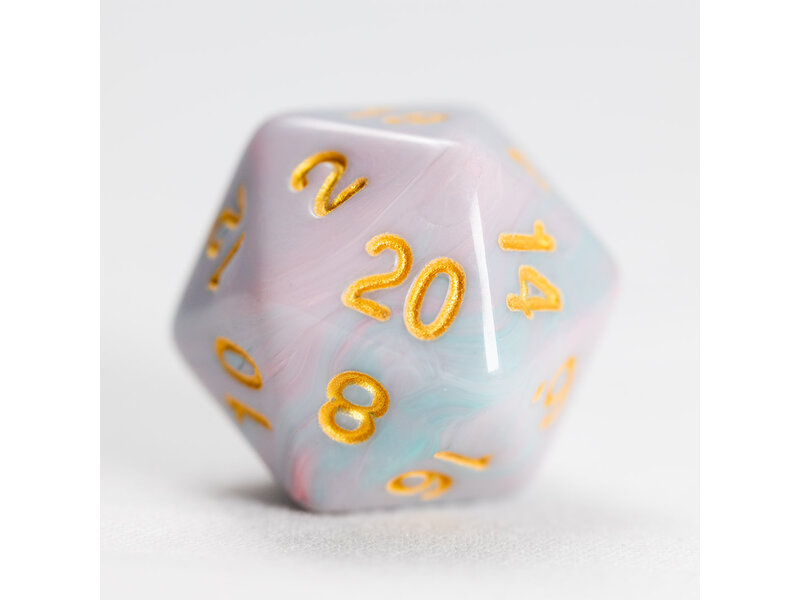 Sirius Dice Sirius Dice Polyhedral Pink Unicorn 7-die Set