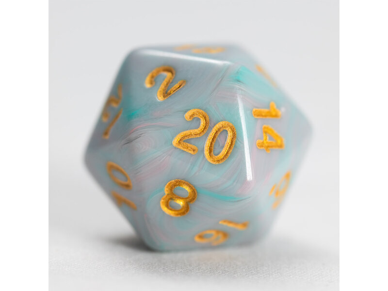 Sirius Dice Sirius Dice Polyhedral Teal Unicorn 7-die Set