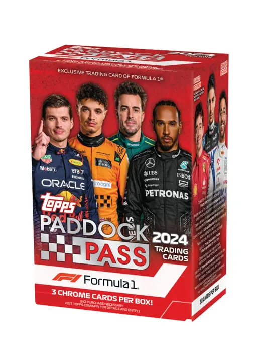 Topps Formula 1 Paddock Pass 2024 Value Box