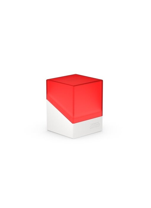 Ultimate Guard Deck Case Boulder 100+ Synergy Red/Wht