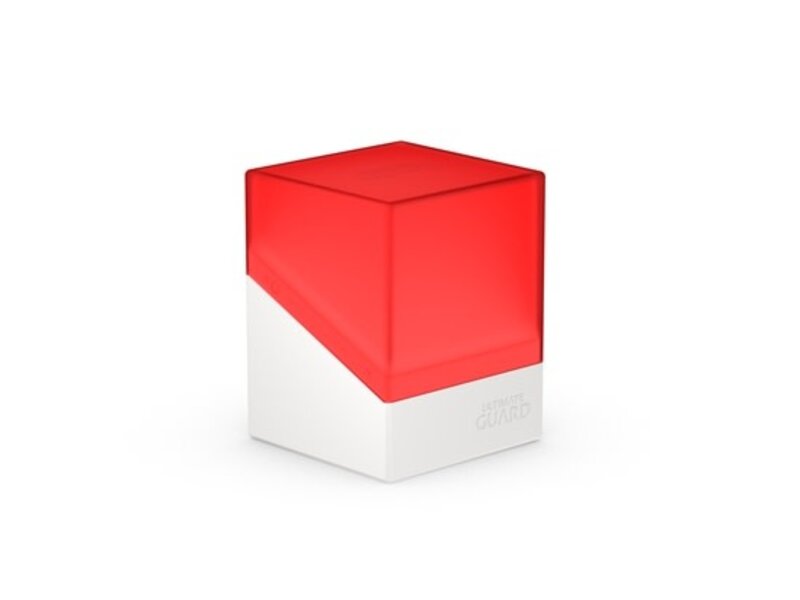 Ultimate Guard Deck Case Boulder 100+ Synergy Red/Wht