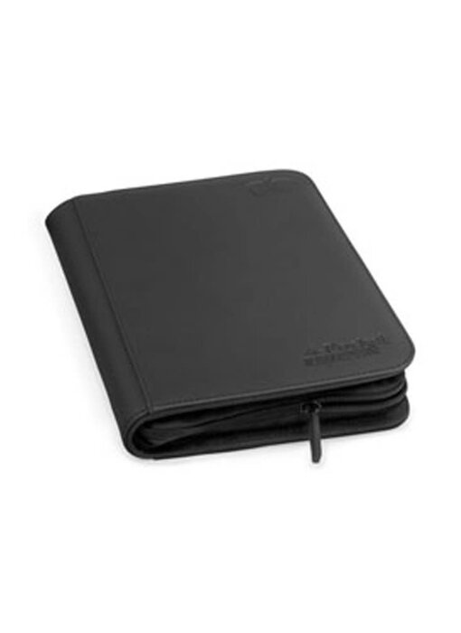 Ultimate Guard Zipfolio Xenoskin 4Pkt Black
