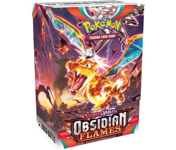 Pokemon TCG - Scarlet & Violet Obsidian Flames Build & Battle Box Display