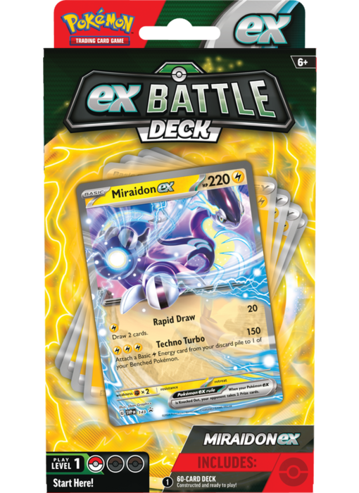 Pokemon Battle Decks Victini Ex/miraidon Ex