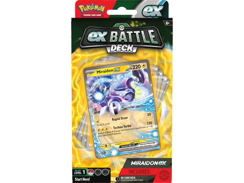 Pokémon Trading cards Pokemon Battle Decks Victini Ex/miraidon Ex