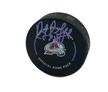 Raymond Bourque Autographed Puck - Official Colorado