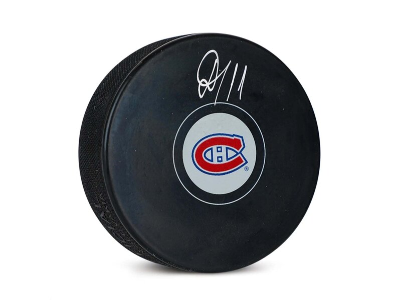 Ivan Demidov Autographed Puck - Logo
