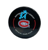 Logan Mailloux Autographed Puck - Official