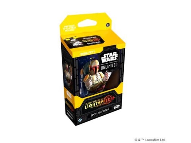 Fantasy Flight Games Star Wars: Unlimited - Jump to Lightspeed - Spotlight Deck: Boba Fett (EN)