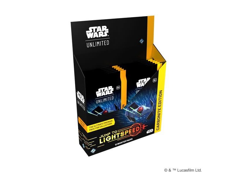 Fantasy Flight Games Star Wars: Unlimited - Jump to Lightspeed - Carbonite Booster Box (EN)