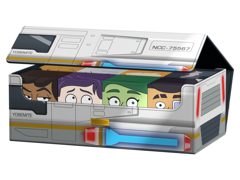 Squaroes Paramount Star Trek Lower Decks Wv1 Collector's Case Shuttlecraft Yosemite
