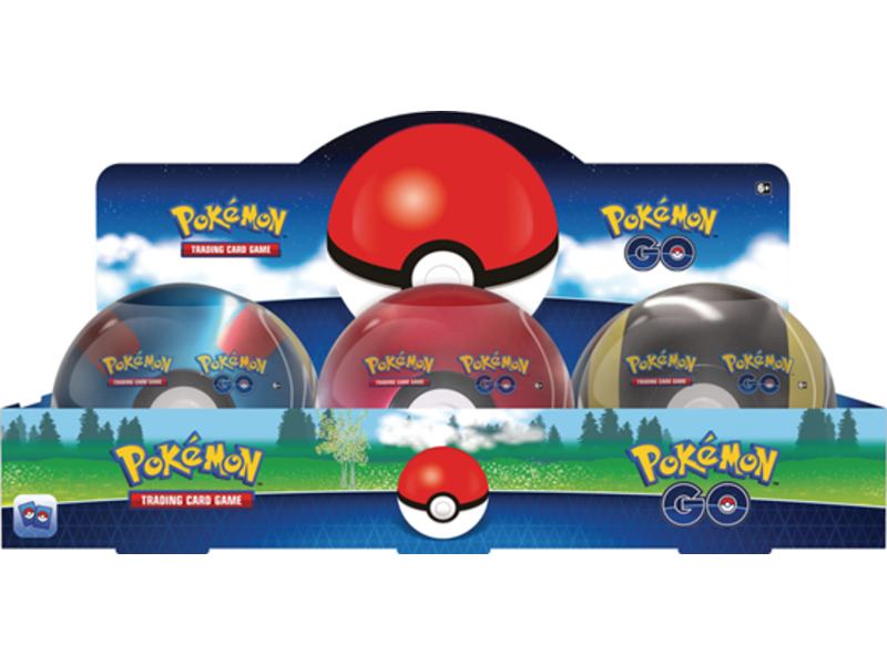 Pokémon Trading cards Pokemon Poke Ball Tin Pokemon GO (1 Pokeball)