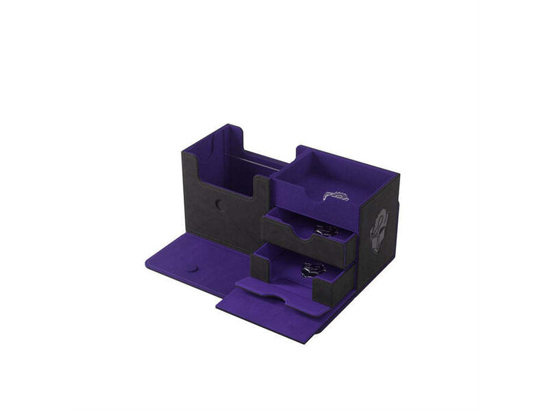 Gamegenic Deck Box - The Academic 133+ XL Black/Purple