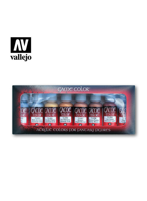 Metallic Colorsgame Color Paint Set (8 Colors) (72.303)