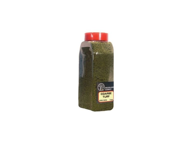 Woodland Scenics Woodland Scenics T1362 Shaker Turf-Coars Burnt Grass (32 Oz)