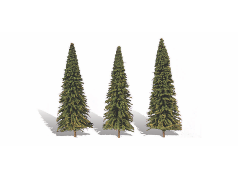 Woodland Scenics Woodland Classics TR3573 - Forever Green 6Inches to 7Inches - 3/pkg