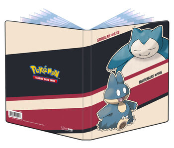 Ultra Pro Portfolio 4Pkt Pokemon Snorlax/Munchlax