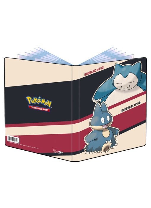 Ultra Pro Portfolio 4Pkt Pokemon Snorlax/Munchlax