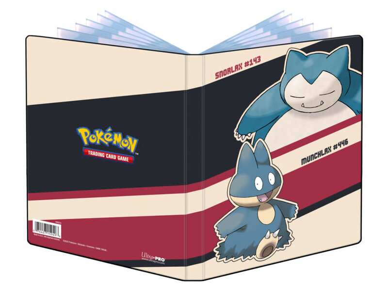 Ultra-Pro Ultra Pro Portfolio 4Pkt Pokemon Snorlax/Munchlax