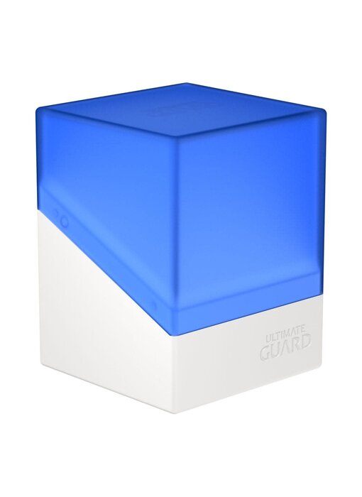Ultimate Guard Deck Case Boulder 100+ Synergy Wht/Blue