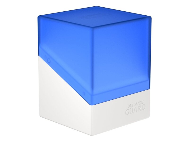 Ultimate Guard Deck Case Boulder 100+ Synergy Wht/Blue