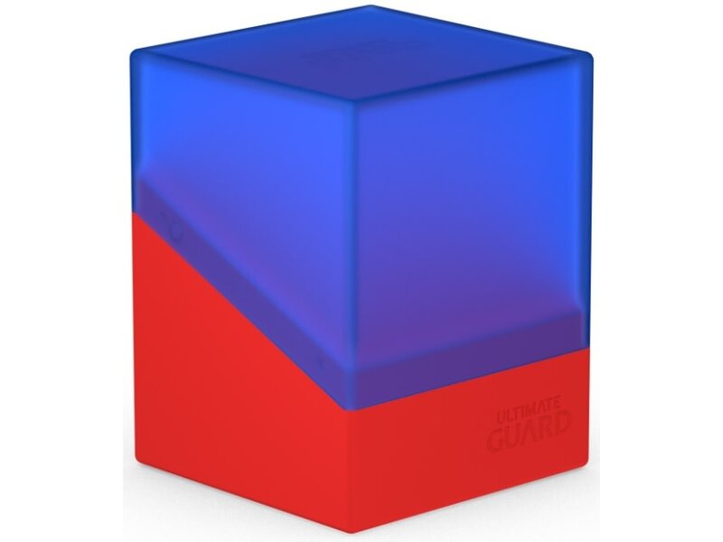 Ultimate Guard Deck Case Boulder 100+ Synergy Blue/Red