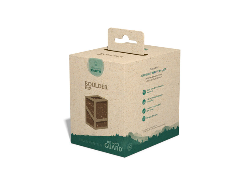 Ultimate Guard Rte Deck Case Boulder 133+ Brown